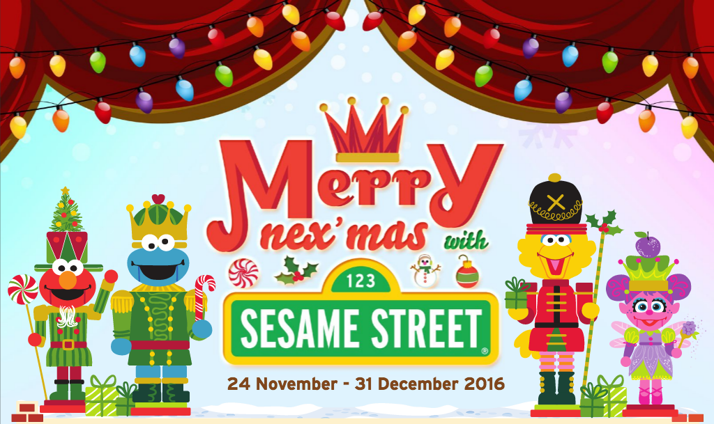 Merry Nex'mas with Sesame Street