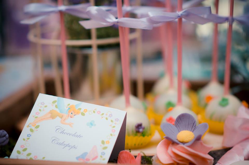 Tinkerbell Garden themed party 14