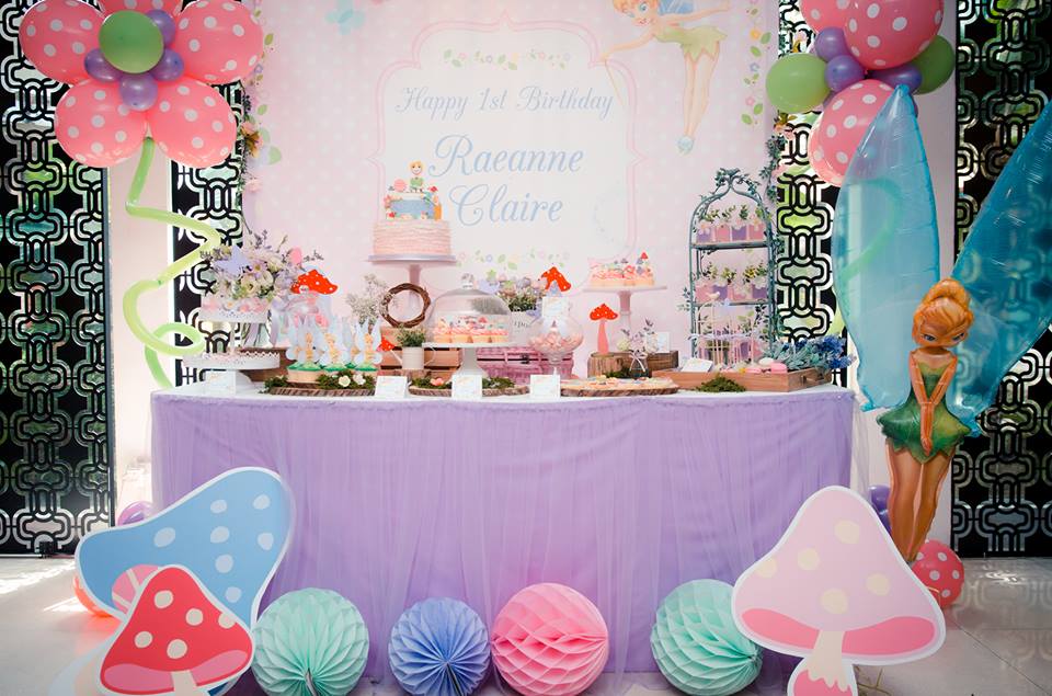Tinkerbell Garden themed party 9