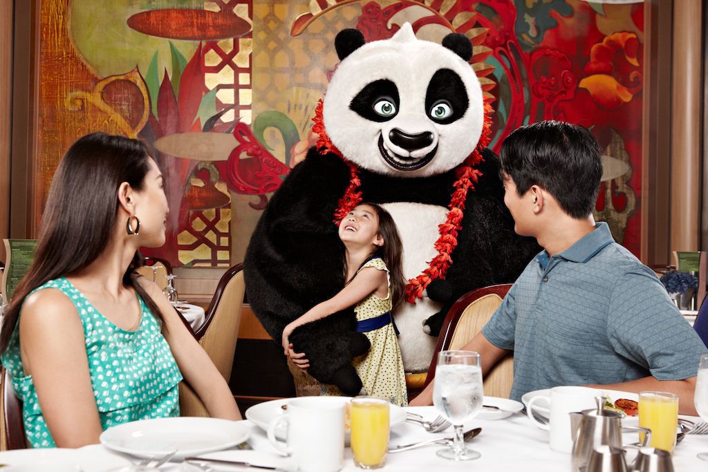 DreamWorks Character Breakfast with Kung Fu Panda
