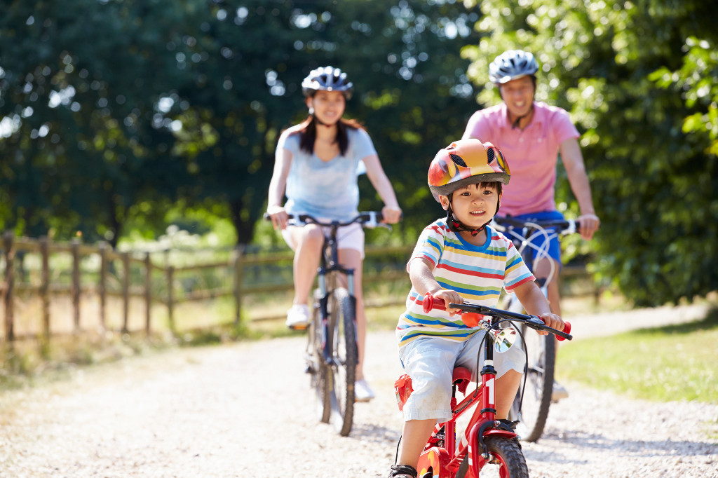 cycle routes for families near me