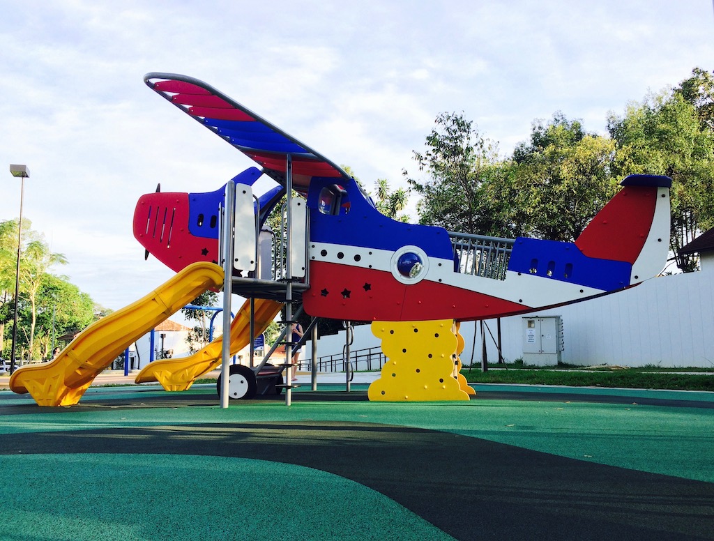 The Seletar Aerospace Park Aeroplane Playground - Big Plane