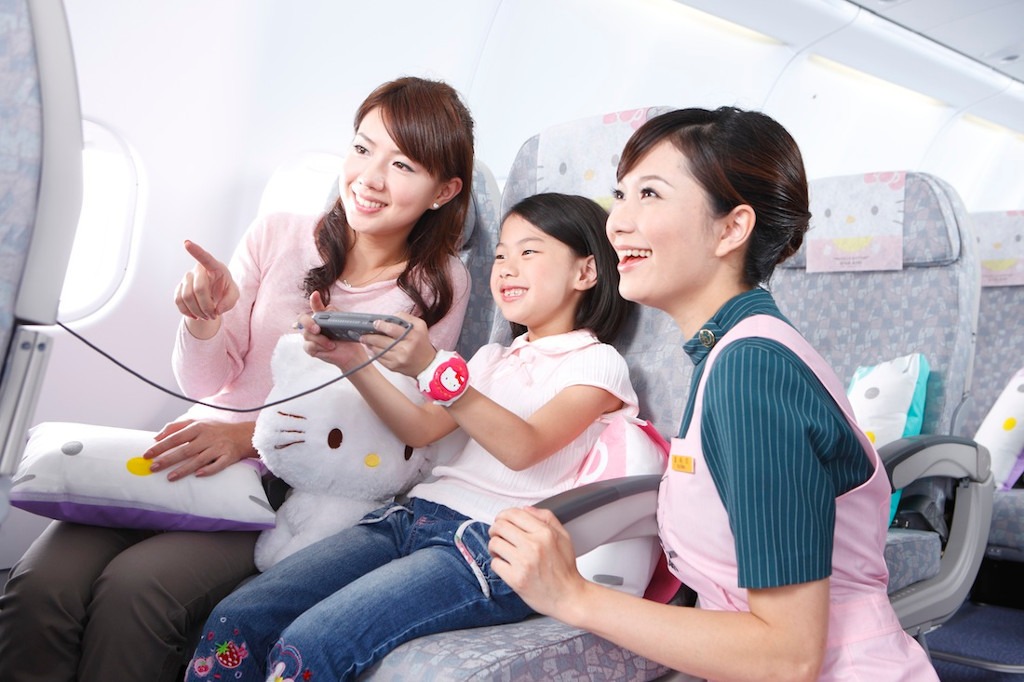 family-friendly airlines - EVA air