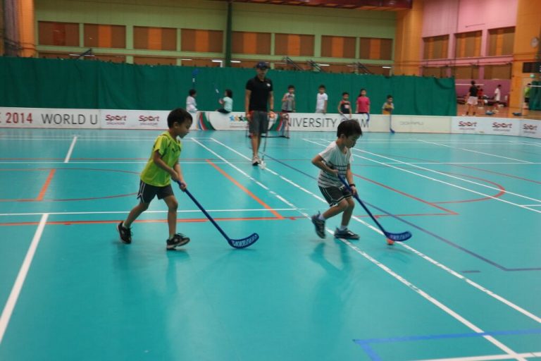 June school holidays - floorball