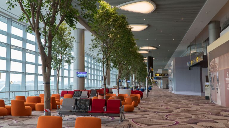 Changi Airport Terminal 4 -Boulevard-of-Trees-2