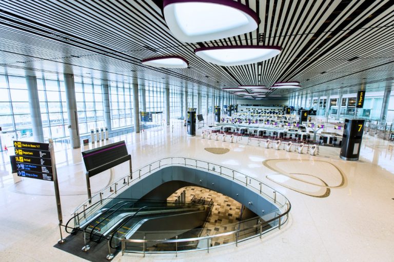 Changi Airport Terminal 4 -Petals-Departure