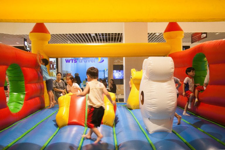 Our Tampines Hub - bouncy castle