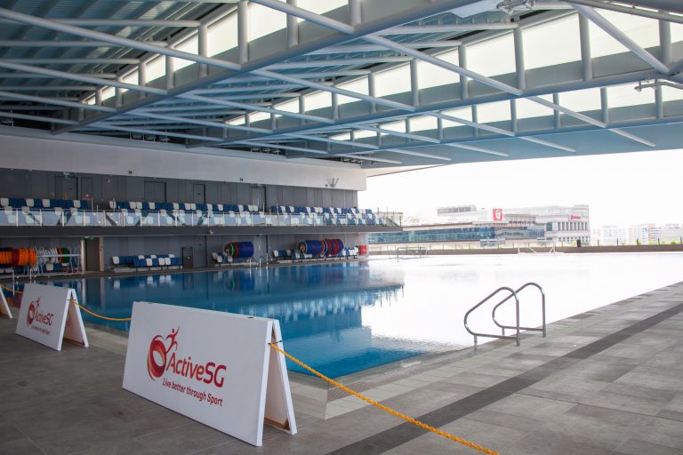 Our Tampines Hub - synchro pool