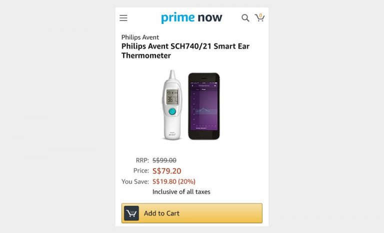 Amazon Prime Now - philips avent