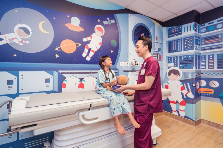 children hospitalisation cost singapore - nuh-space-station