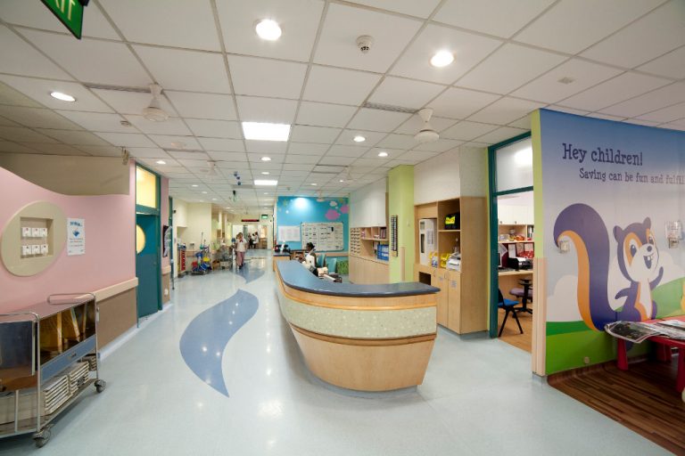 children hospitalisation cost singapore - nuh-ward