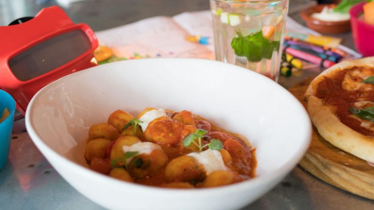 Jamie’s Italian kids’ menu - gnocchi