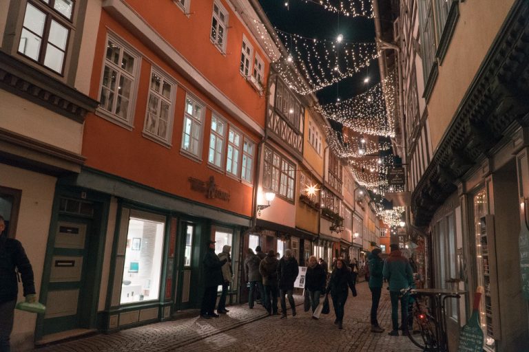 Christmas markets - fairy lights