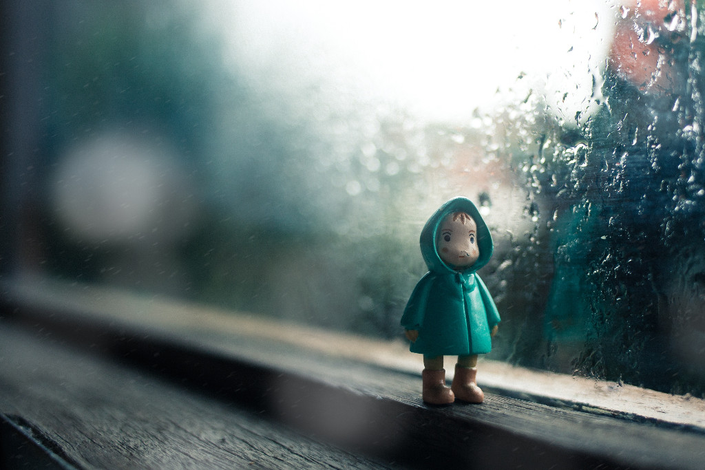 depression in children - raincoat