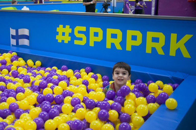 SuperPark Singapore - kids gym ball pit