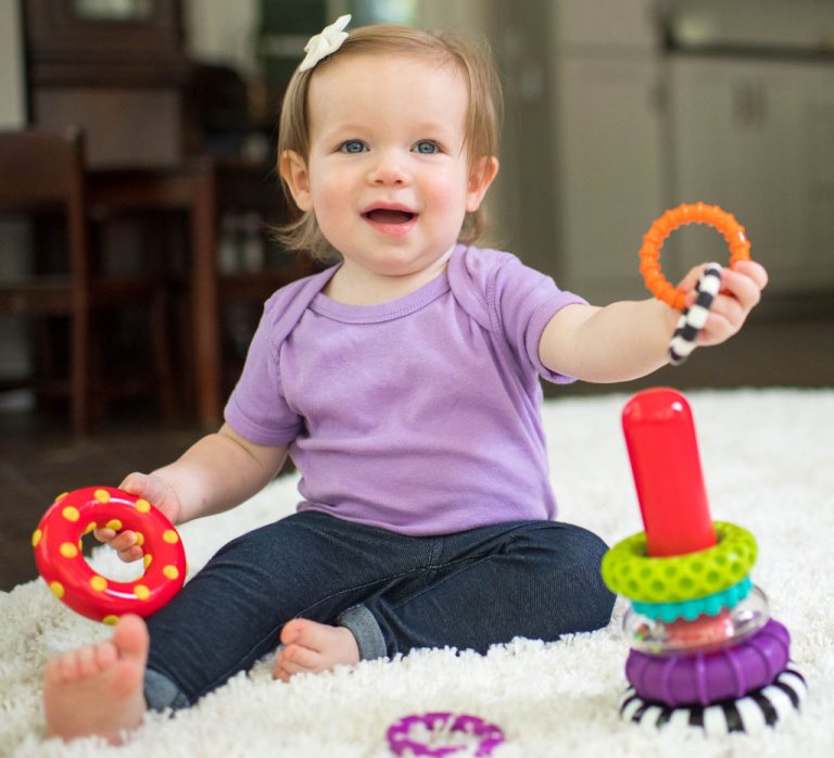 award-winning baby toys - sassy stack of circles