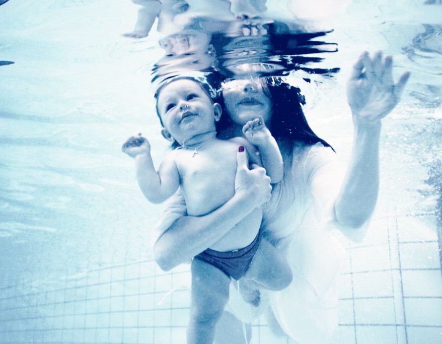 baby activities - swimming