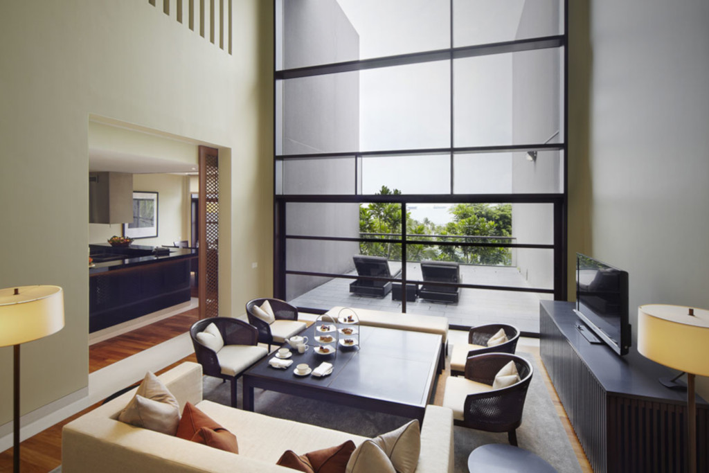 Pet-friendly serviced apartments - Capella The Club Residences Singapore