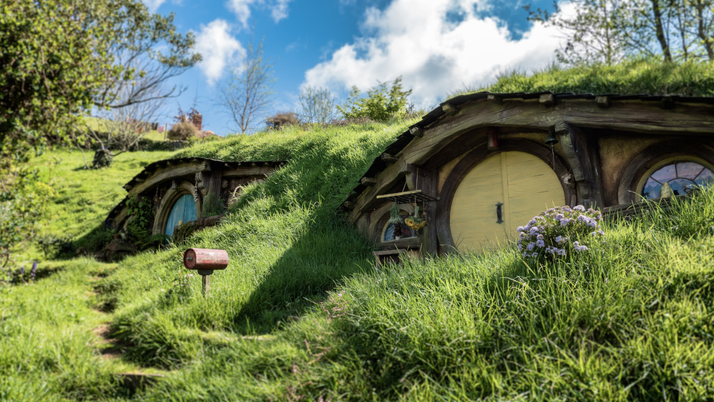 New Zealand with kids -Hobbiton