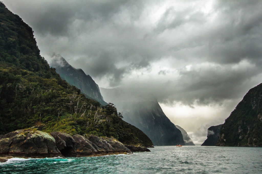 New Zealand with kids -Milford Sound