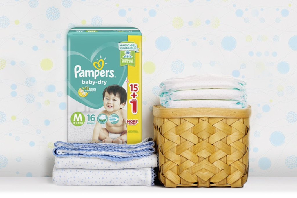 cheapest baby diapers - Pampers Baby-Dry