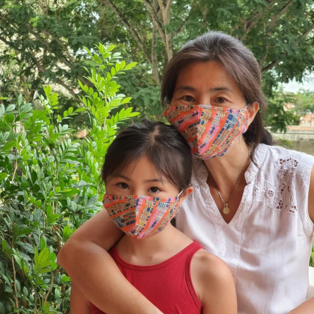 reusable face masks for kids - Binary Style