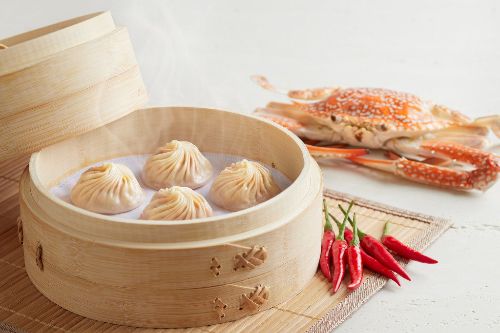 Steamed Chilli Crab Xiao Long Bao – Din Tai Fung