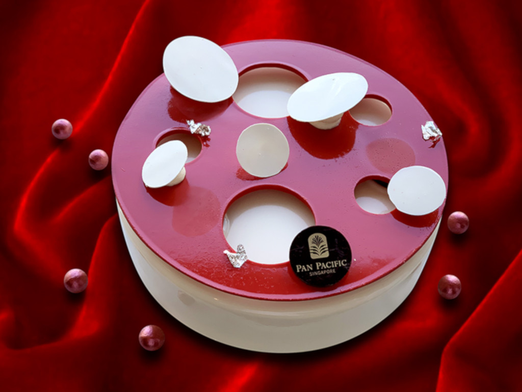 Opalys Raspberry Entremet – Pan Pacific Singapore