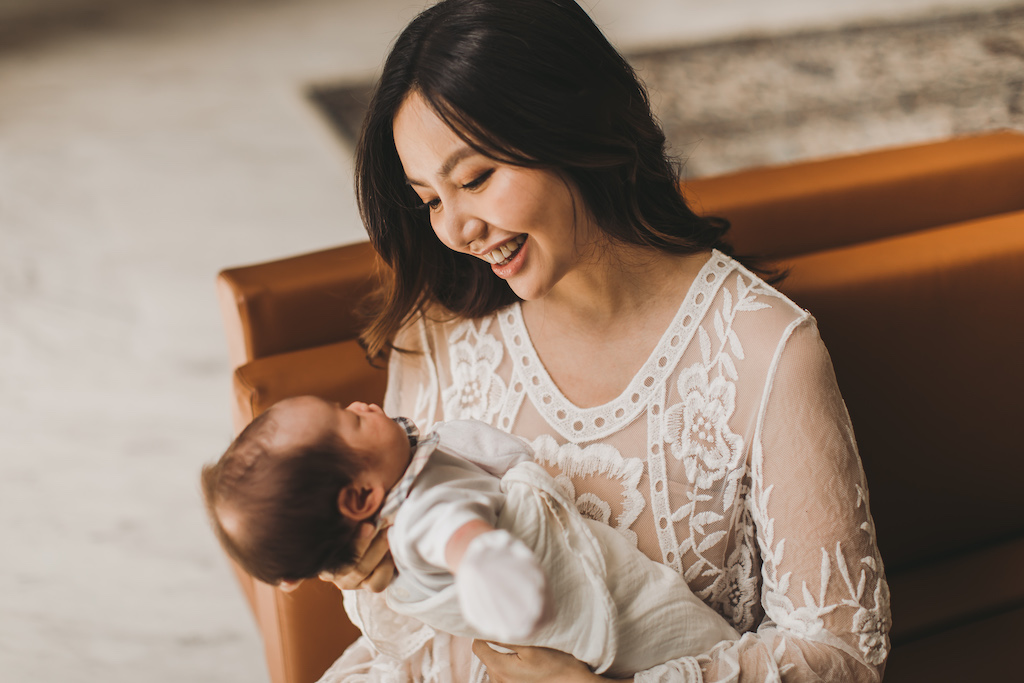 Rachel Wee's Blissfully Dreamy (Post) Maternity Shoot with Baby Ellery ...