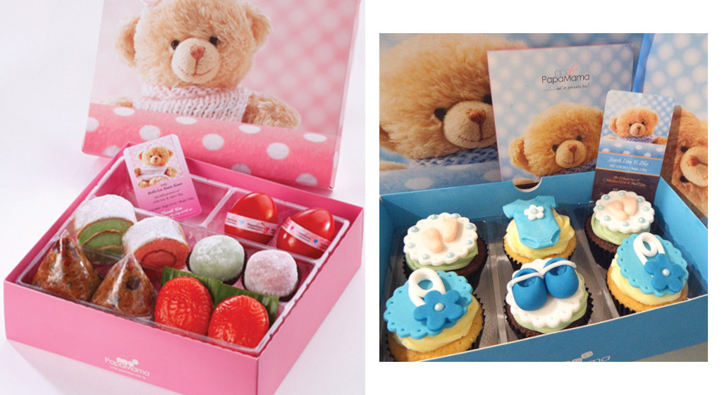 Baby full month box, Food & Drinks, Homemade Bakes on Carousell