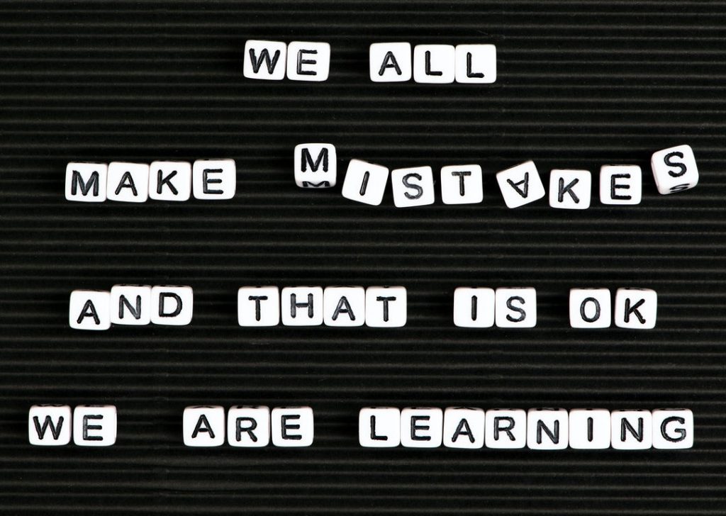 we all make mistakes