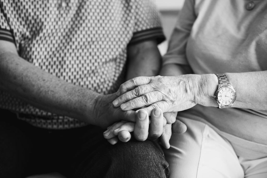 questions to ask your grandparents - holding hands