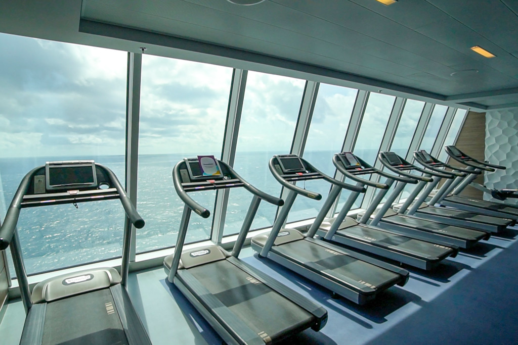 gym at sea