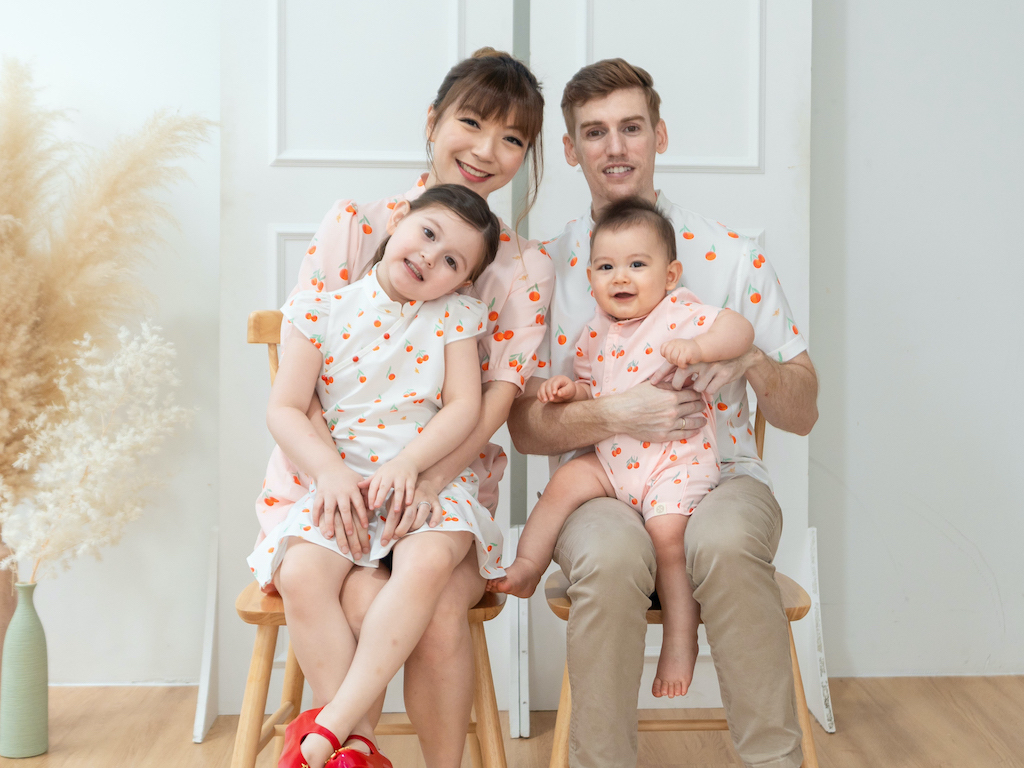 Chinese new year family on sale outfit