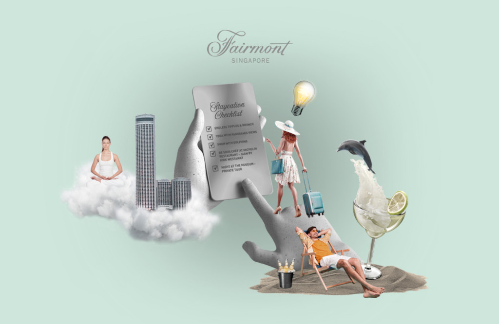 Fairmont Singapore Design Your Staycation