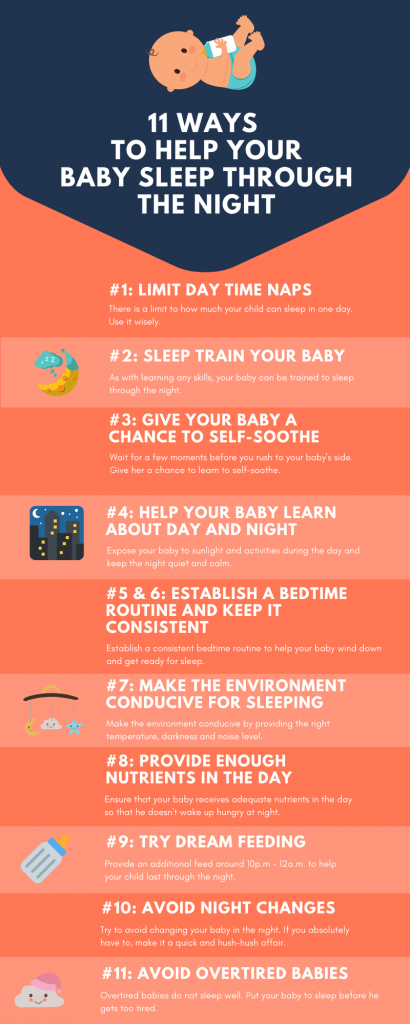 8 Solutions to Get Your Baby to Sleep Through the Night