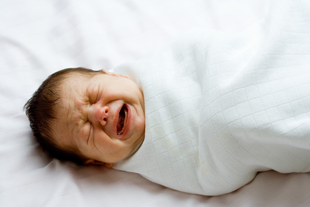 crying newborn