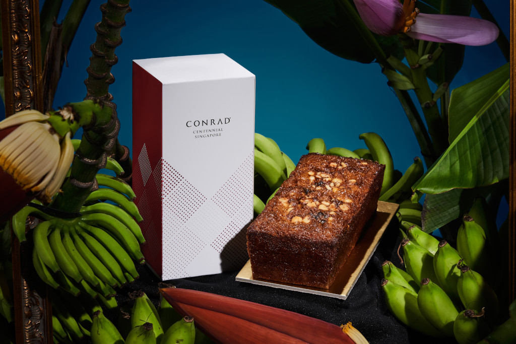 Royal Hazelnut Banana Cake from Conrad Centennial Singapore