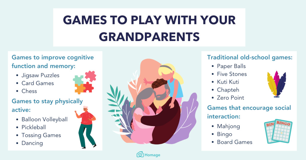 old school games to play with your grandparents infographic