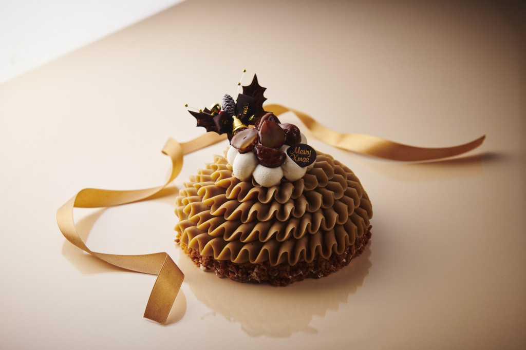 Xmas Japanese Chestnut Mont Blanc Cake – Châteraisé