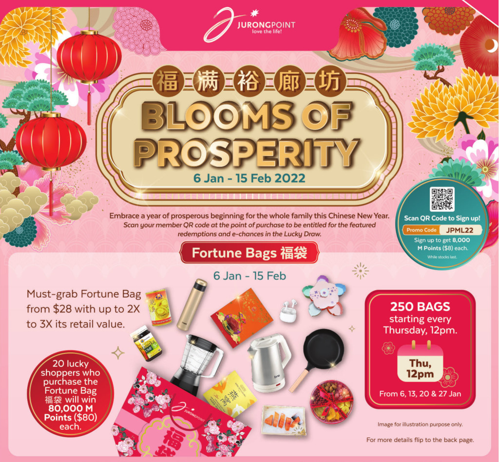 Blooms of Prosperity at Jurong Point