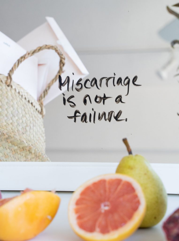miscarriages is not a failure