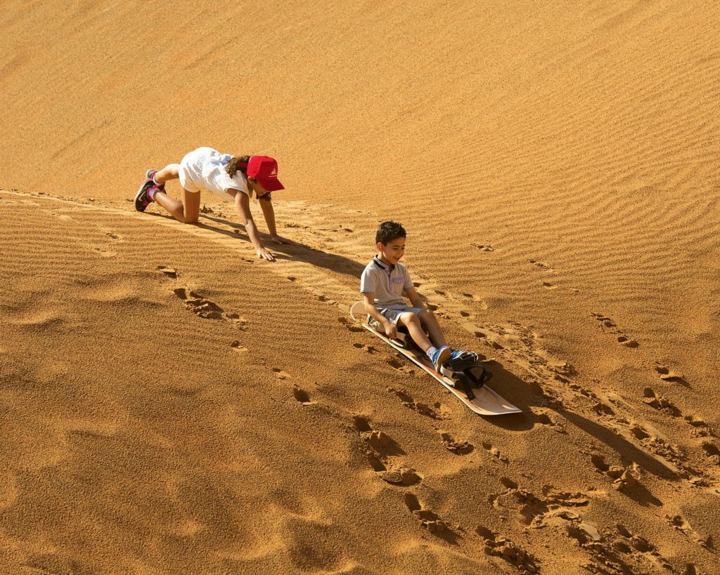 Dubai for families with Arabian Adventures