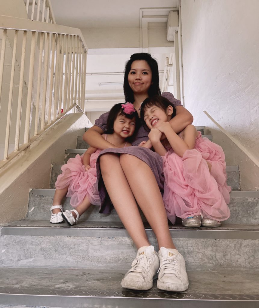 Joy and her two girls