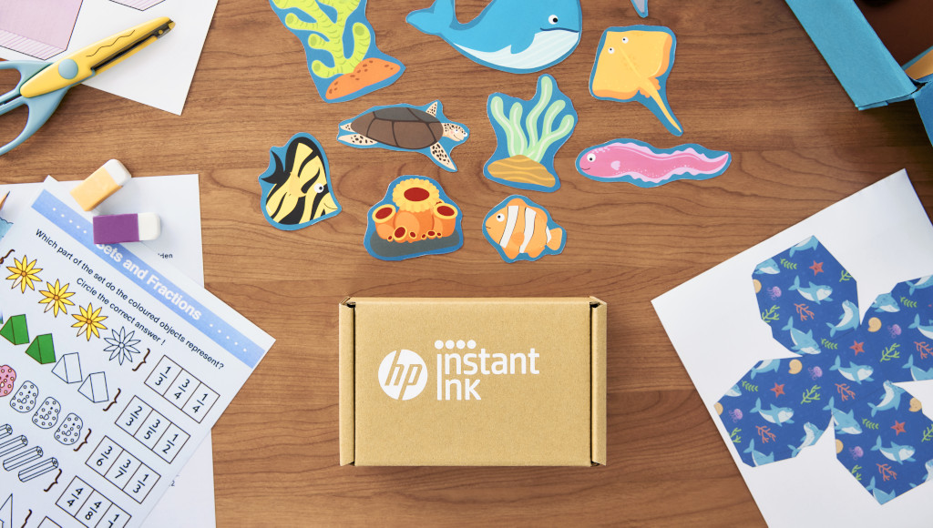 HP Instant Ink school work