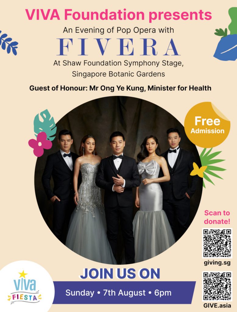 VIVA Foundation Presents An Evening of Pop-Opera with FIVERA