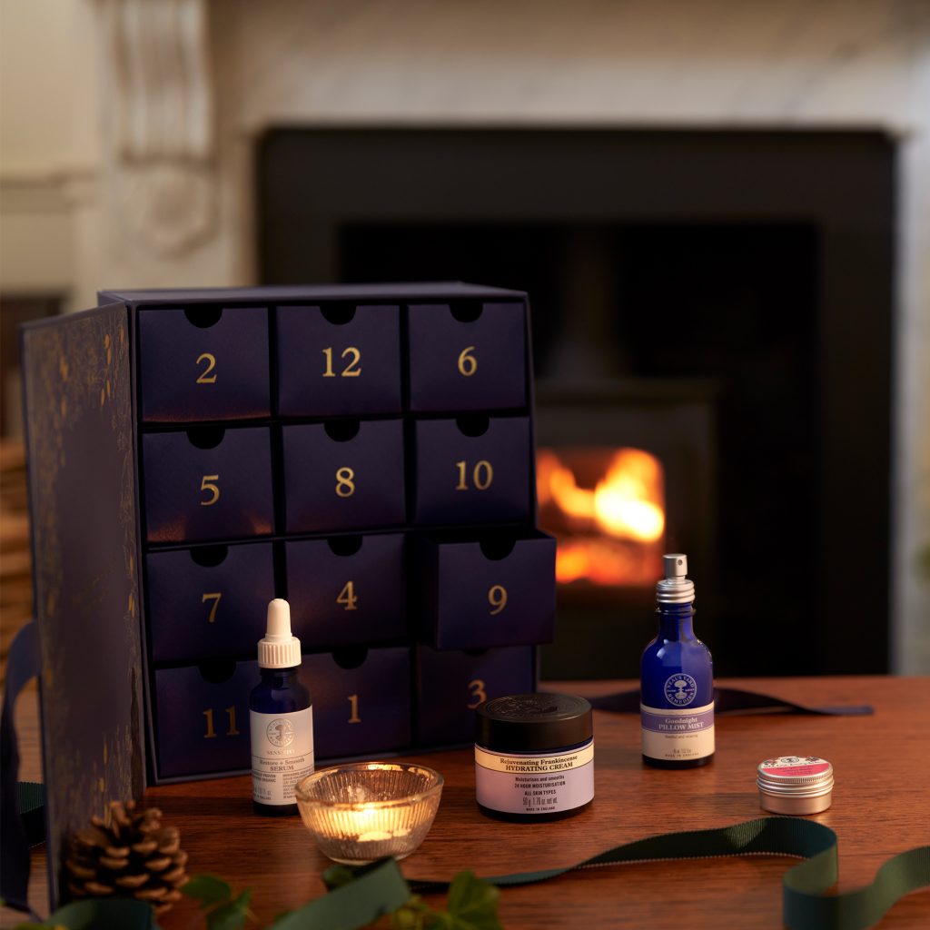 thoughtful Christmas gifts - Neal's Yard Remedies 12 Days of Beauty & Wellbeing Calendar 
