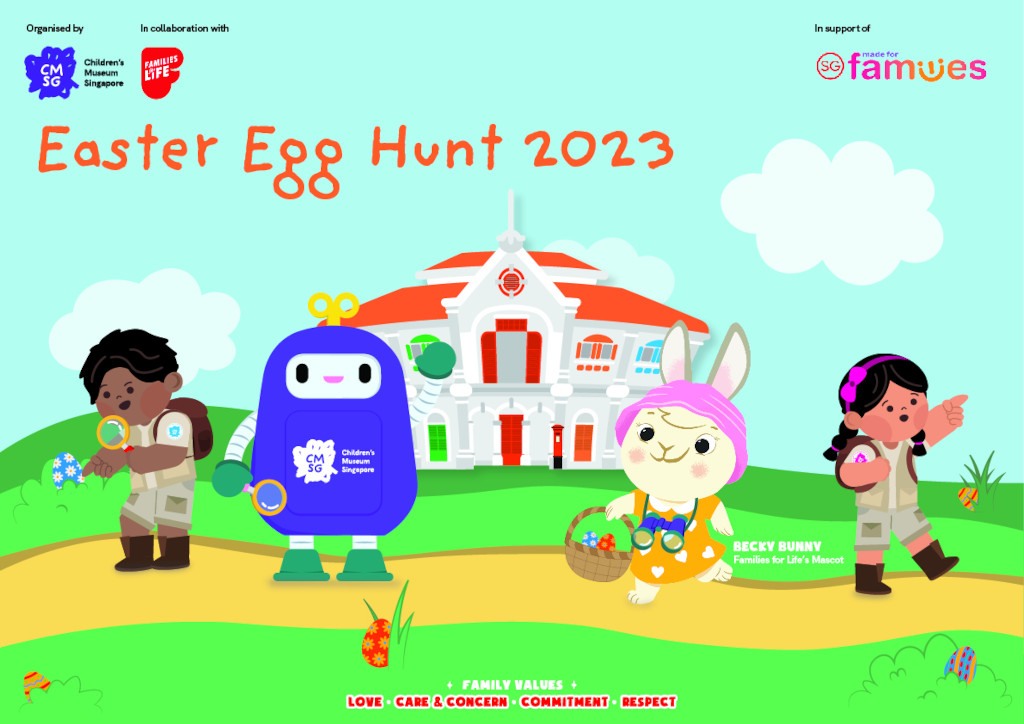 Children’s Museum Singapore Easter Egg Hunt 2023