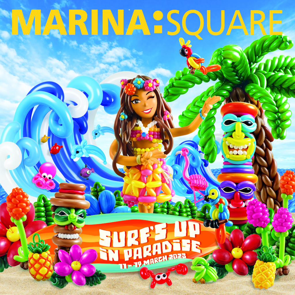 Hawaiian-themed Balloon Extravaganza at Marina Square