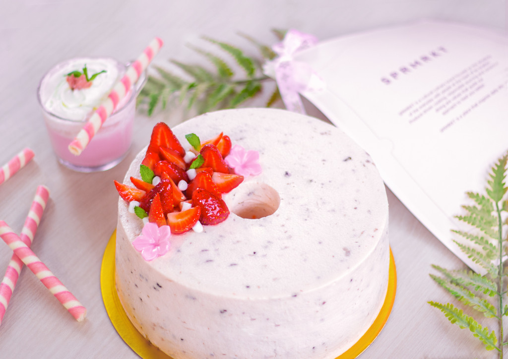 Mother’s Day cakes - SPRMRKT’s Salted Sakura Matcha Chiffon Cake